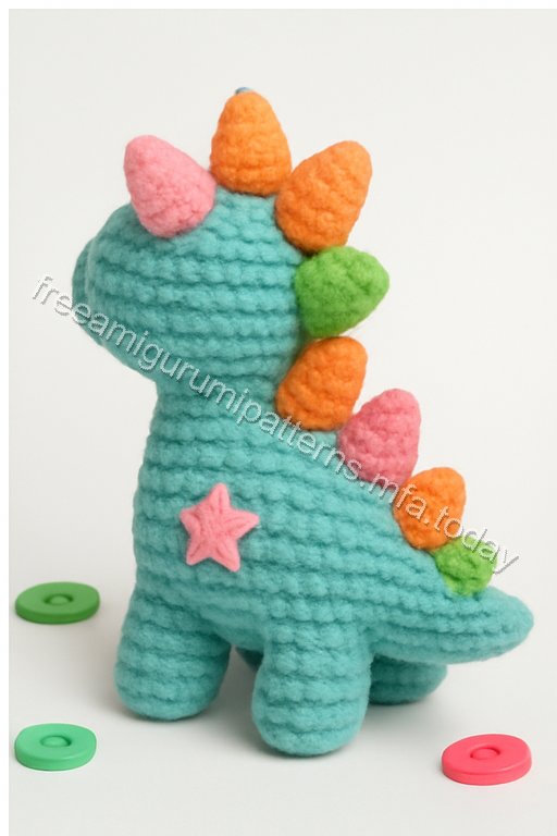 Amigurumi Brontosaurus Free Pattern