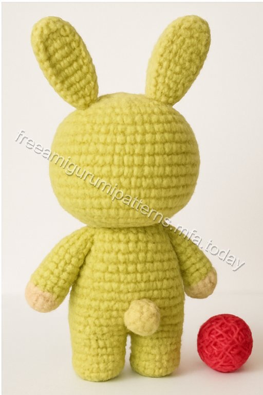 Amigurumi Springtime Bunny Boy Free Pattern