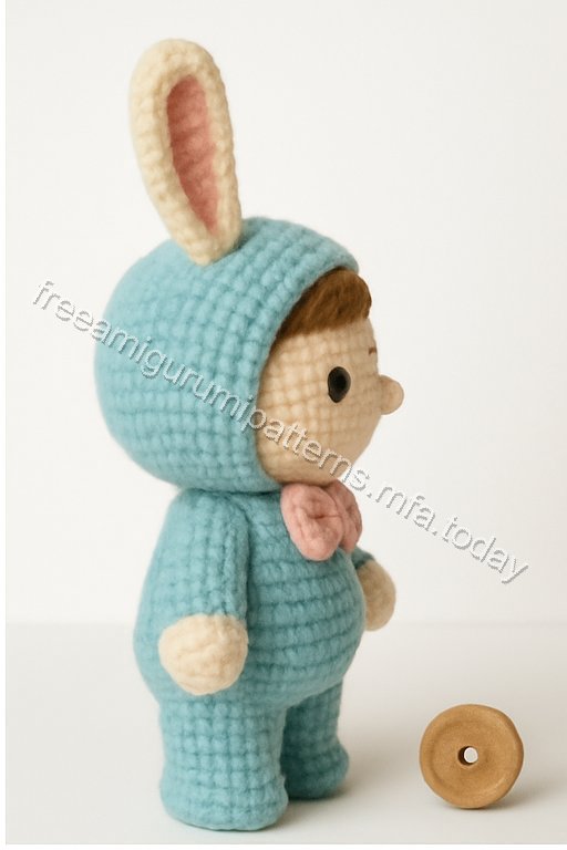 Amigurumi Springtime Bunny Boy Free Pattern