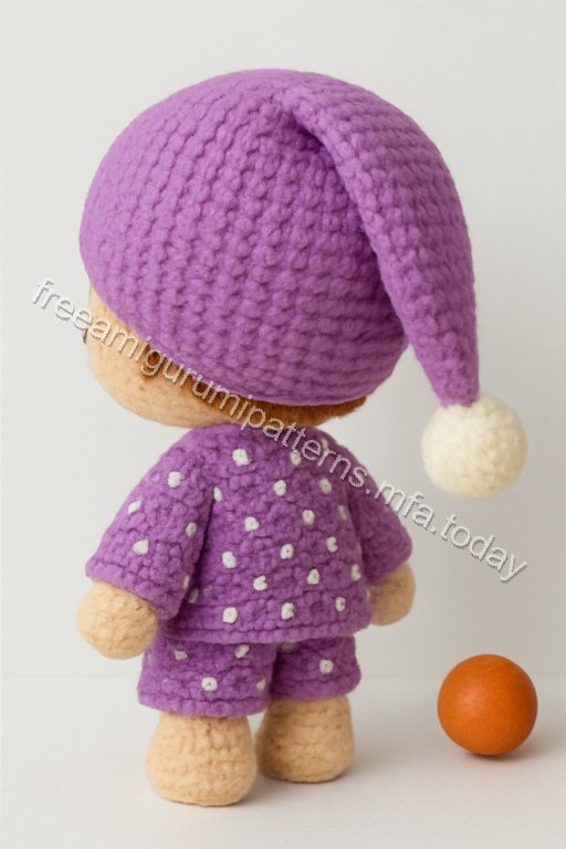 Amigurumi Sleeping Baby Boy Bunny Free Pattern