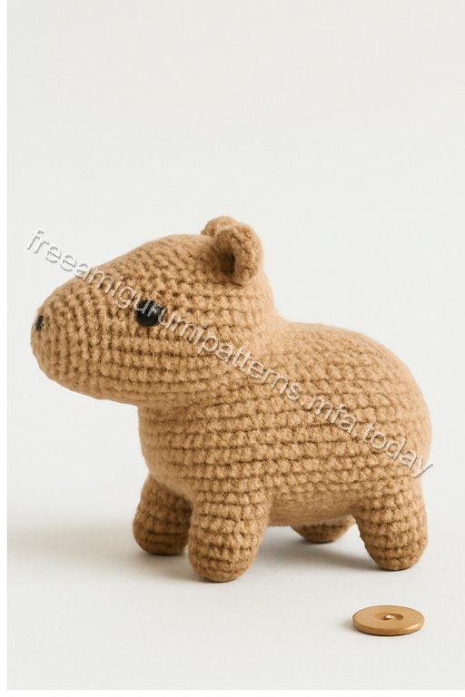 Amigurumi Capybara Free Pattern