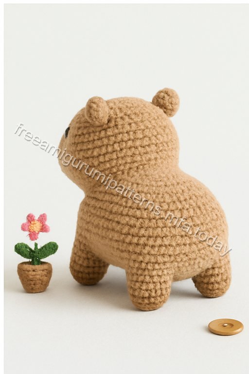 Amigurumi Capybara Free Pattern