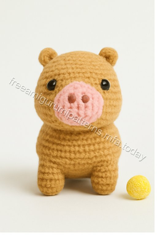 Amigurumi Capybara Free Pattern