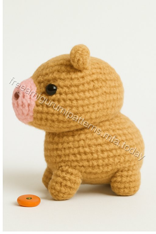 Amigurumi Capybara Free Pattern