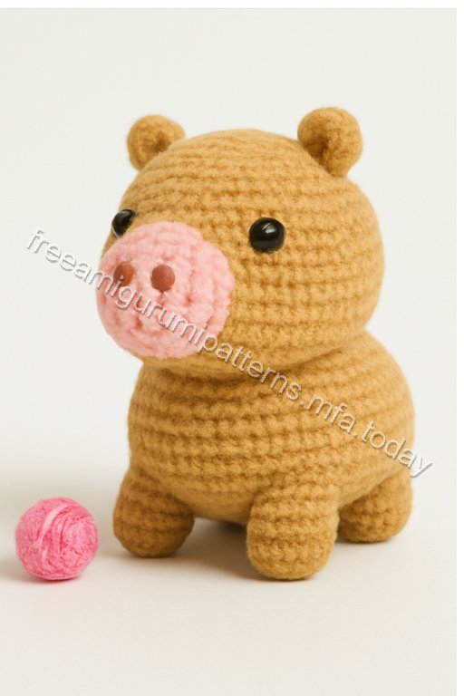 Amigurumi Capybara Free Pattern
