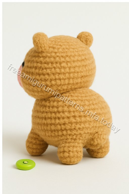 Amigurumi Capybara Free Pattern