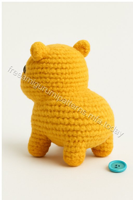 Amigurumi Capybara Free Pattern