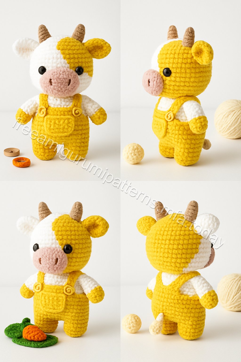 Amigurumi Cow Free Pattern