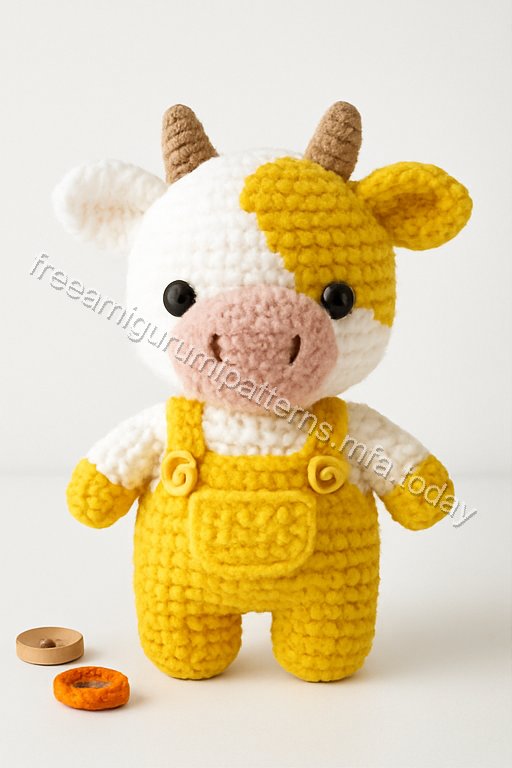 Amigurumi Cow Free Pattern