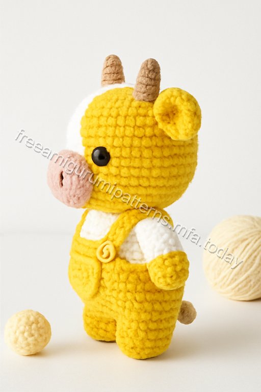 Amigurumi Cow Free Pattern