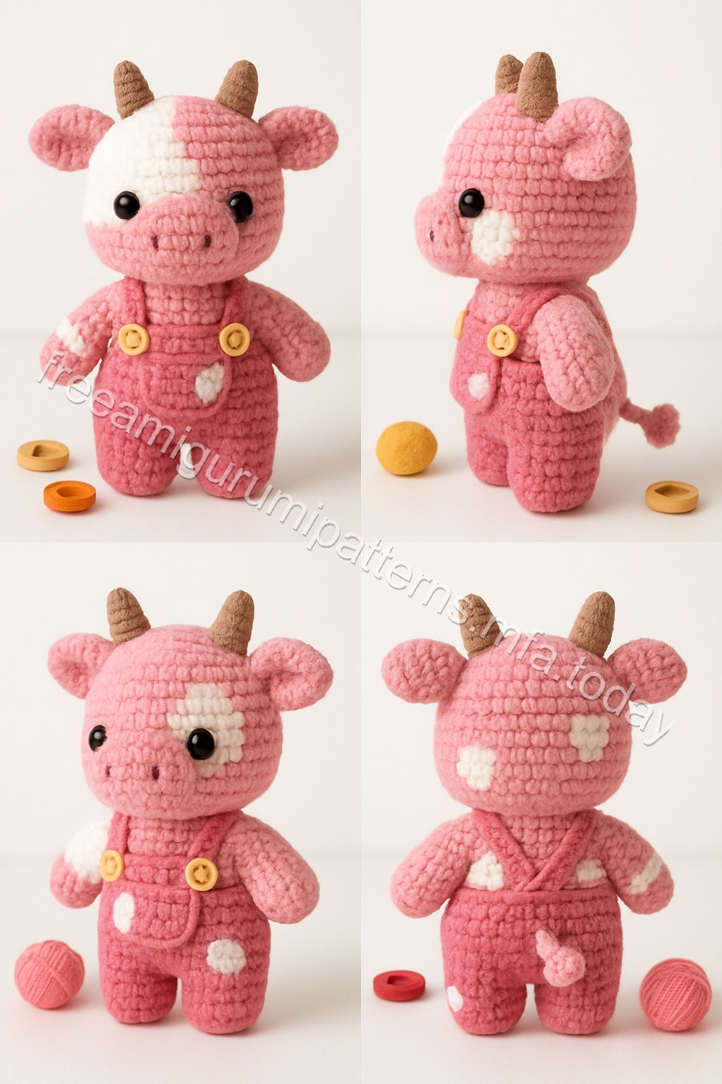 Amigurumi Cow Free Pattern