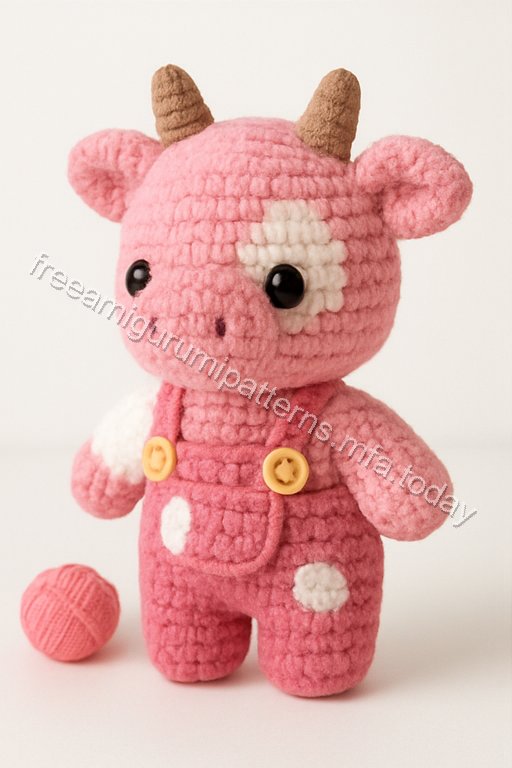 Amigurumi Cow Free Pattern