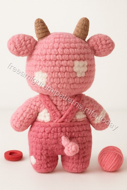 Amigurumi Cow Free Pattern