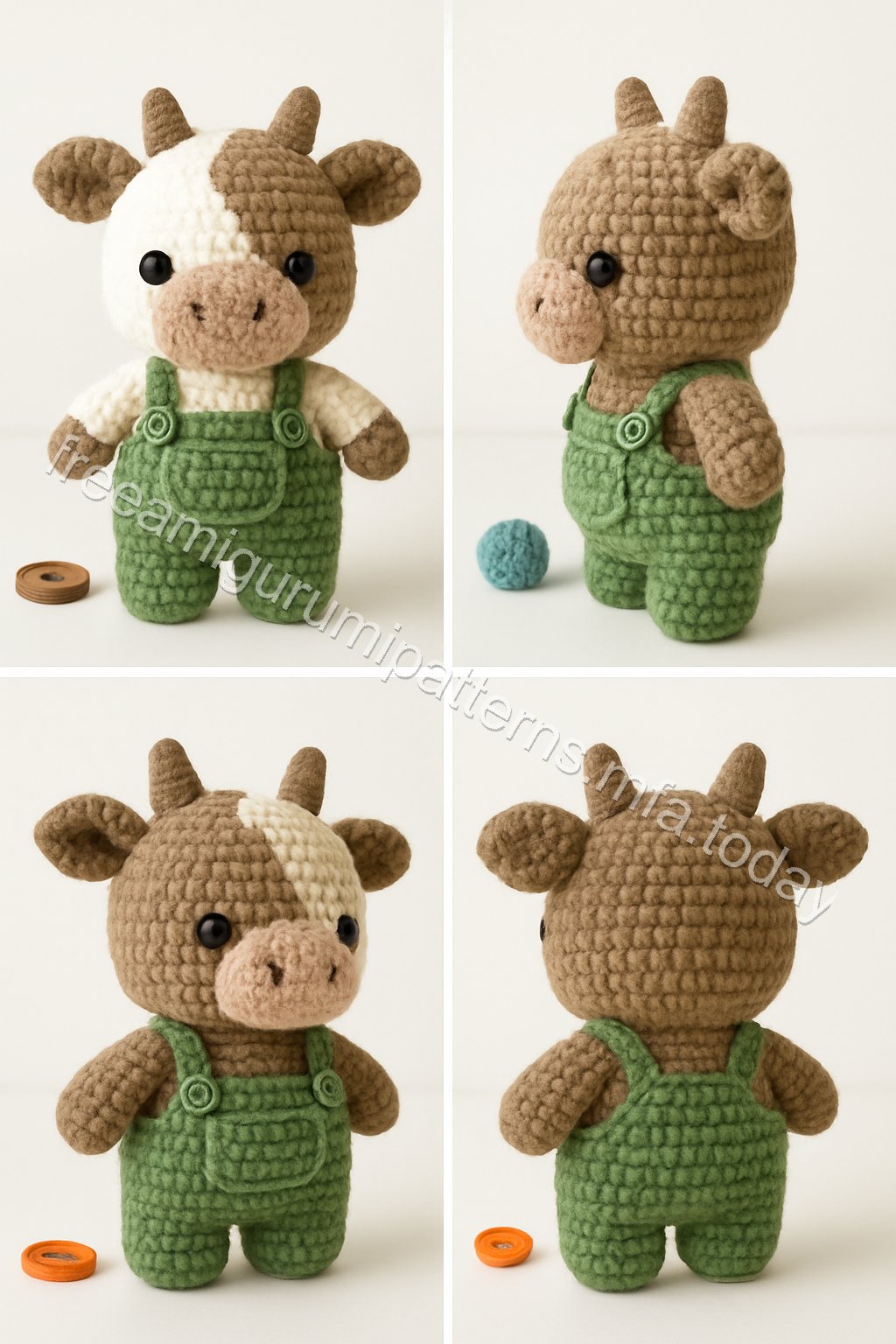 Amigurumi Cow Free Pattern