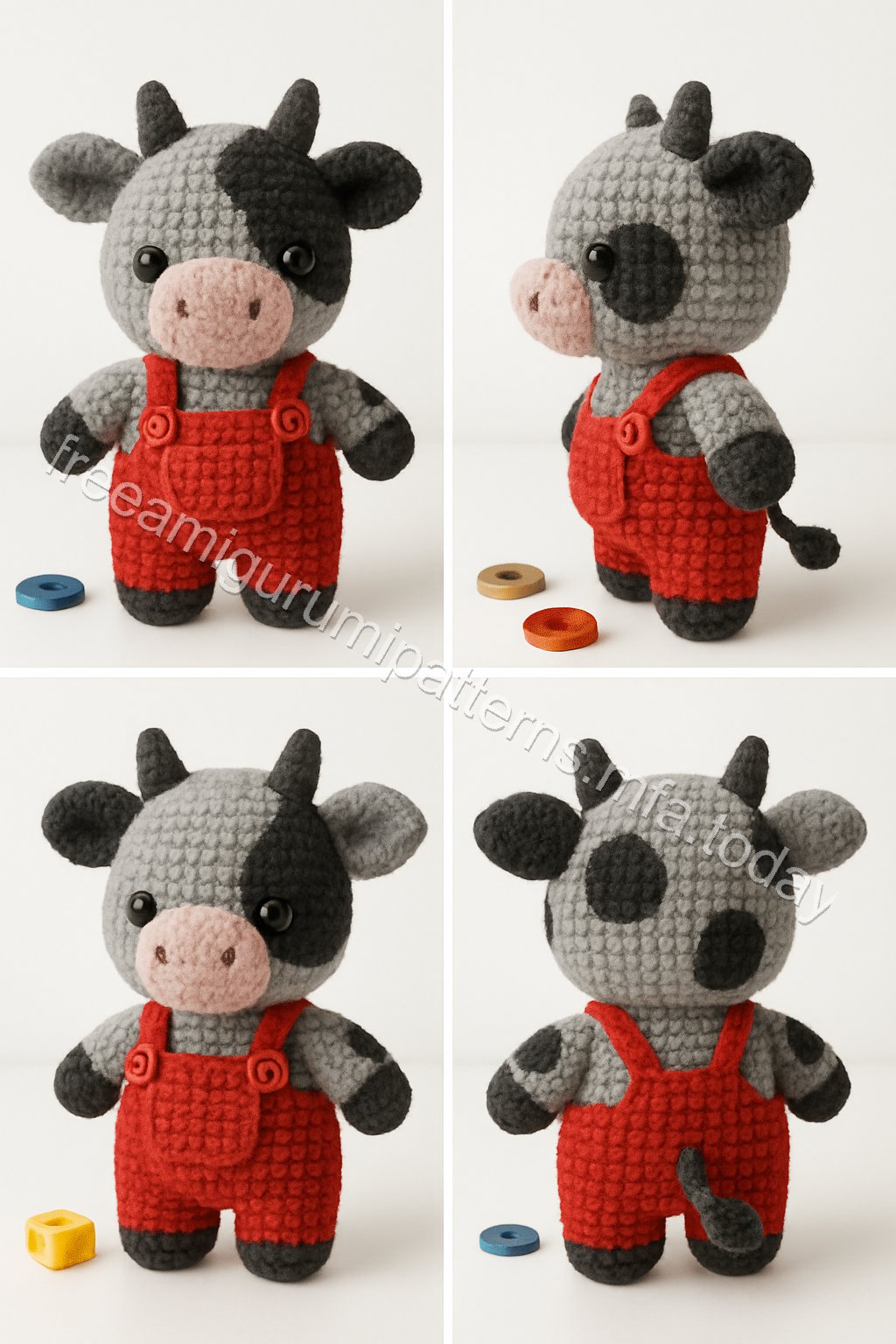 Amigurumi Cow Free Pattern