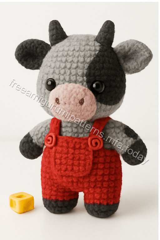 Amigurumi Cow Free Pattern