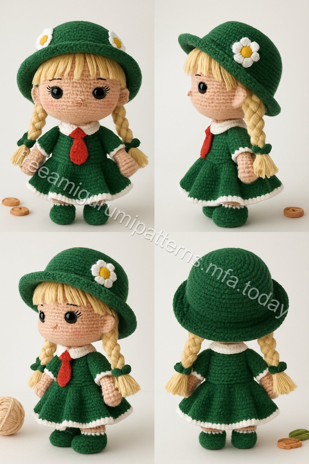 Amigurumi Daisy Free Pattern