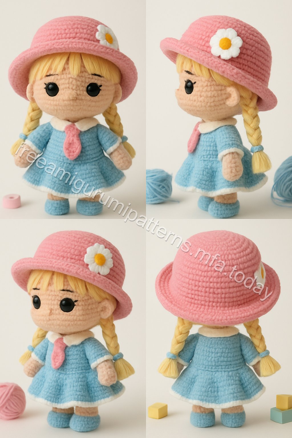 Amigurumi Daisy Free Pattern