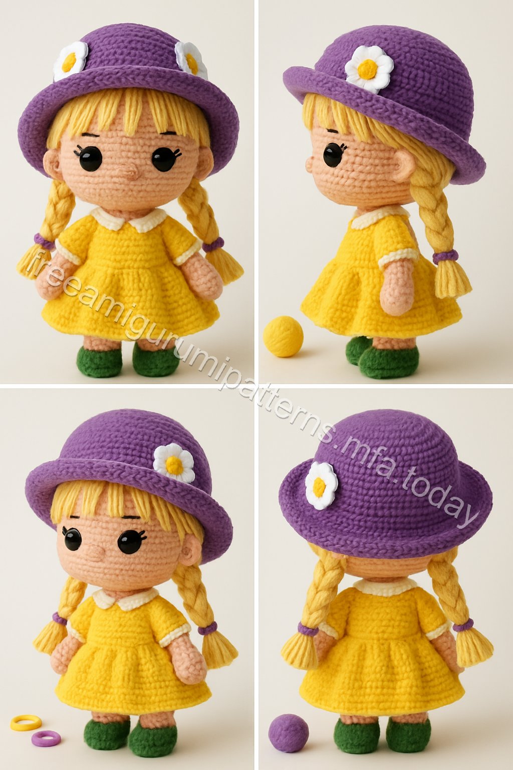Amigurumi Daisy Free Pattern