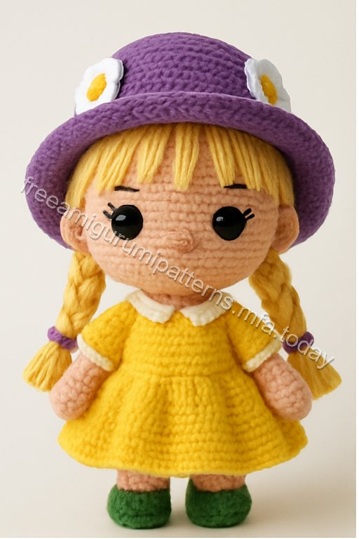 Amigurumi Daisy Free Pattern