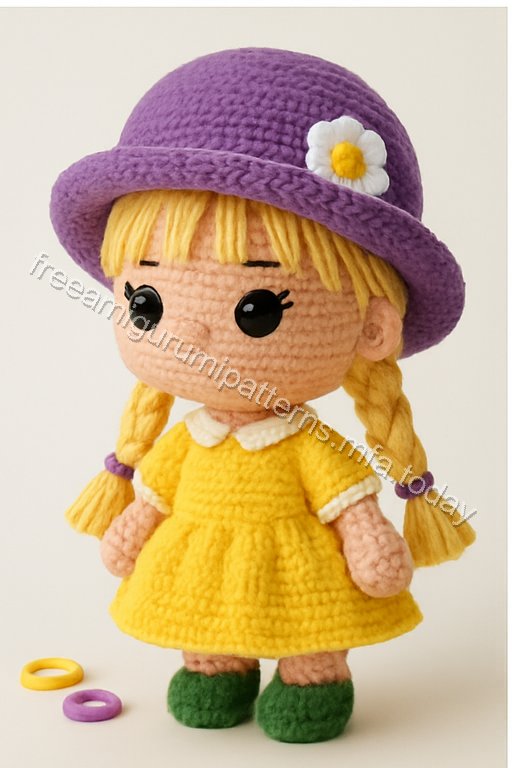 Amigurumi Daisy Free Pattern