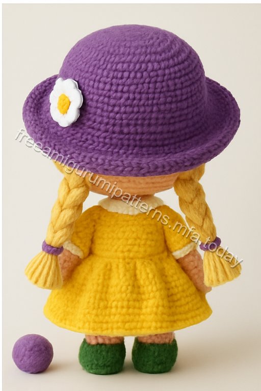 Amigurumi Daisy Free Pattern