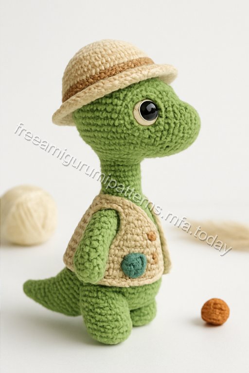 Amigurumi Atlas Dinosaur Free Pattern