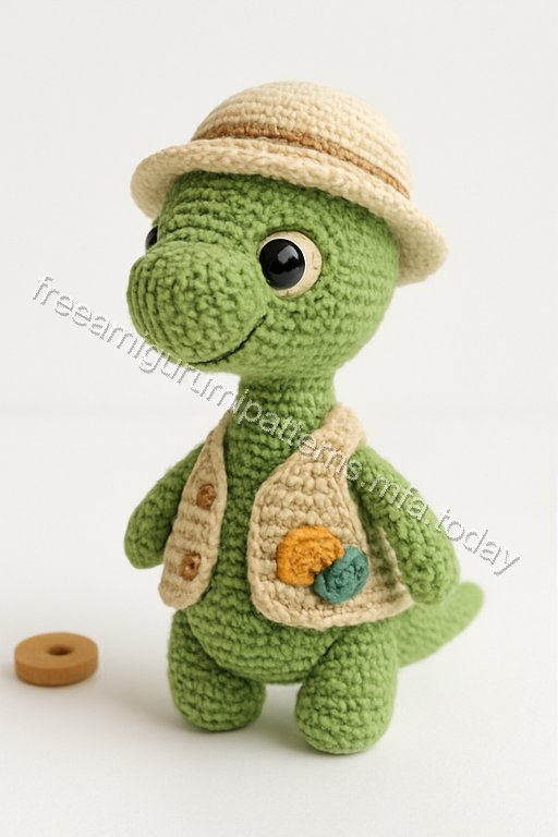Amigurumi Atlas Dinosaur Free Pattern