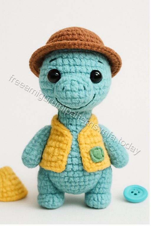Amigurumi Atlas Dinosaur Free Pattern