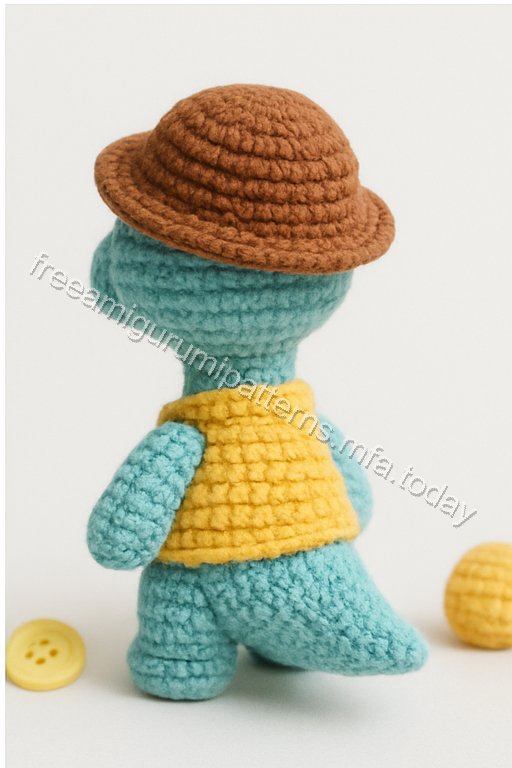 Amigurumi Atlas Dinosaur Free Pattern