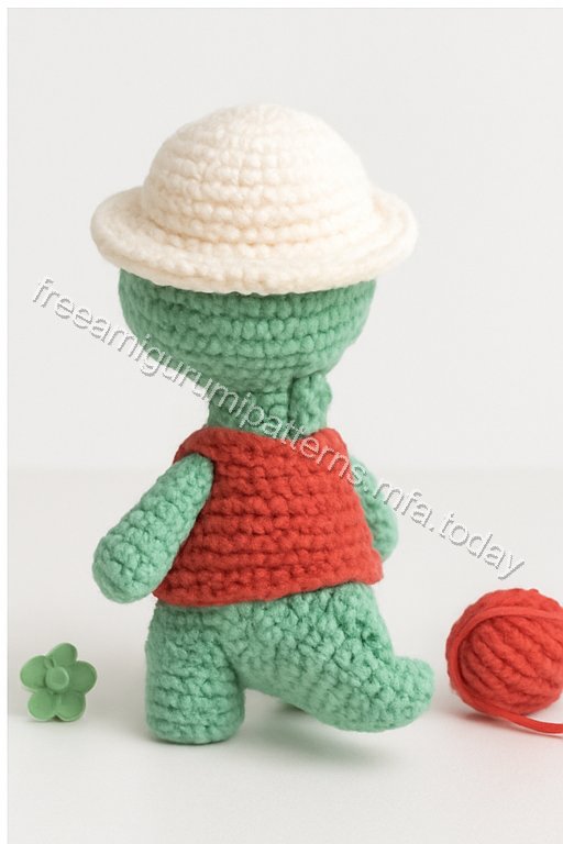 Amigurumi Atlas Dinosaur Free Pattern