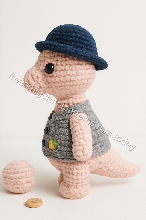 Amigurumi Atlas Dinosaur Free Pattern
