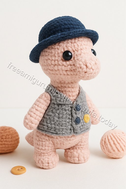 Amigurumi Atlas Dinosaur Free Pattern