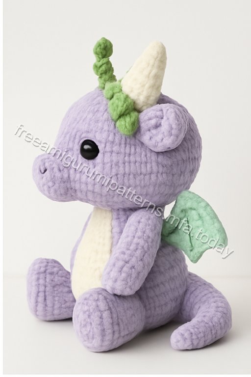 Amigurumi Autumn Dragon Free Pattern