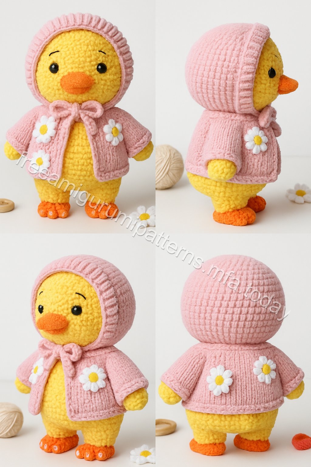 Amigurumi Duckling Free Pattern