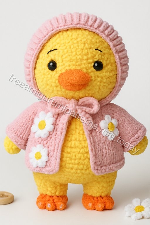 Amigurumi Duckling Free Pattern