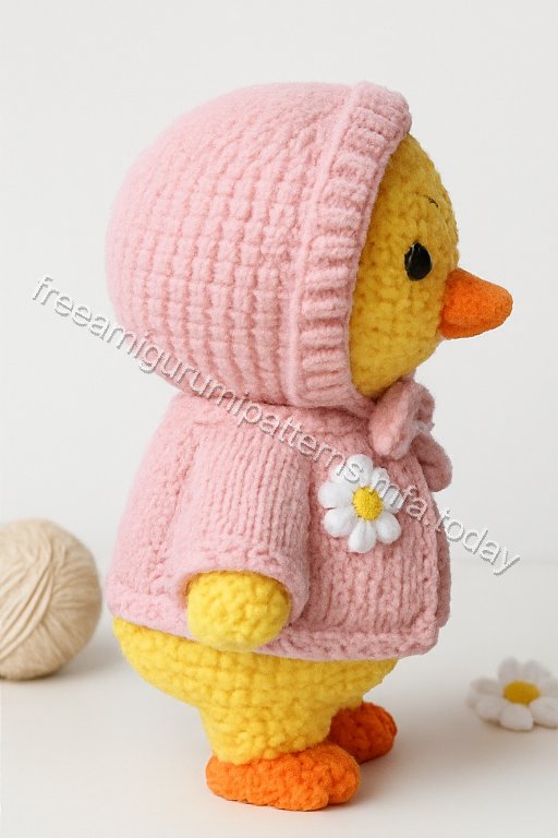 Amigurumi Duckling Free Pattern