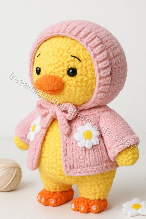 Amigurumi Duckling Free Pattern