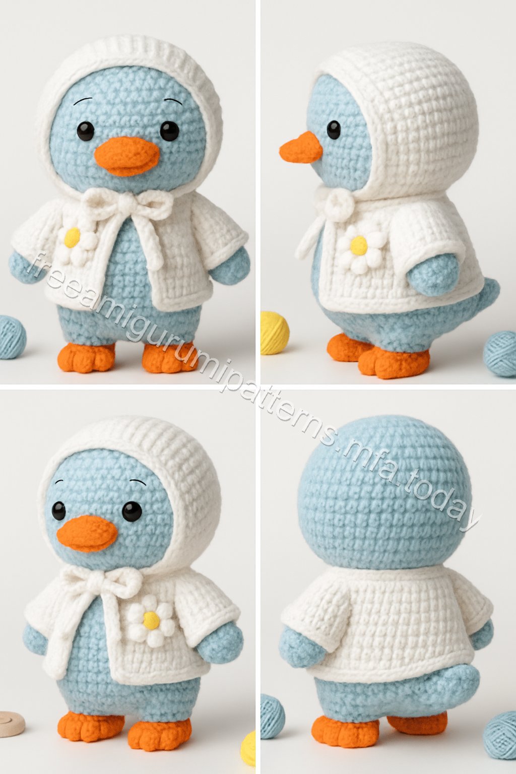 Amigurumi Duckling Free Pattern