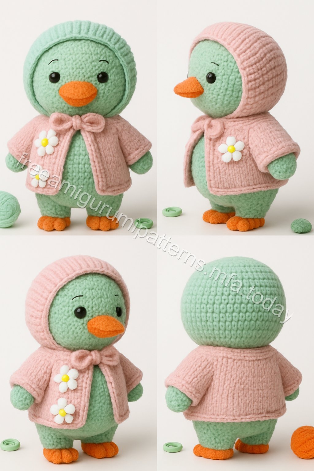 Amigurumi Duckling Free Pattern