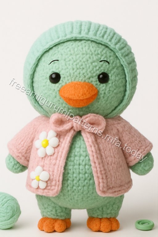 Amigurumi Duckling Free Pattern
