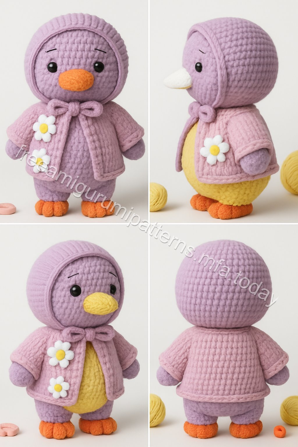 Amigurumi Duckling Free Pattern