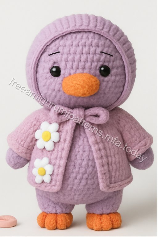 Amigurumi Duckling Free Pattern