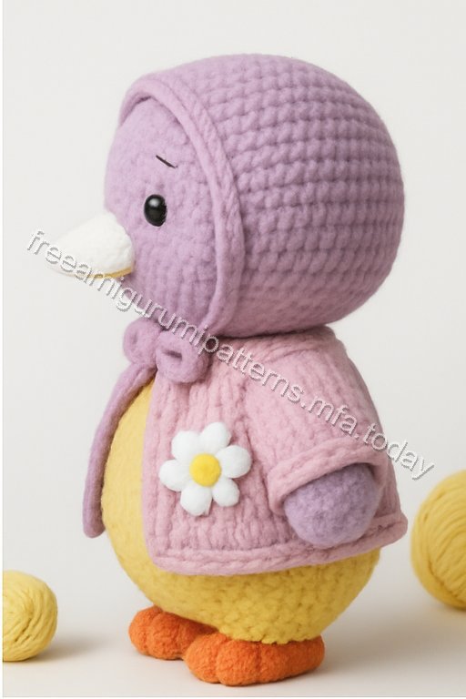 Amigurumi Duckling Free Pattern