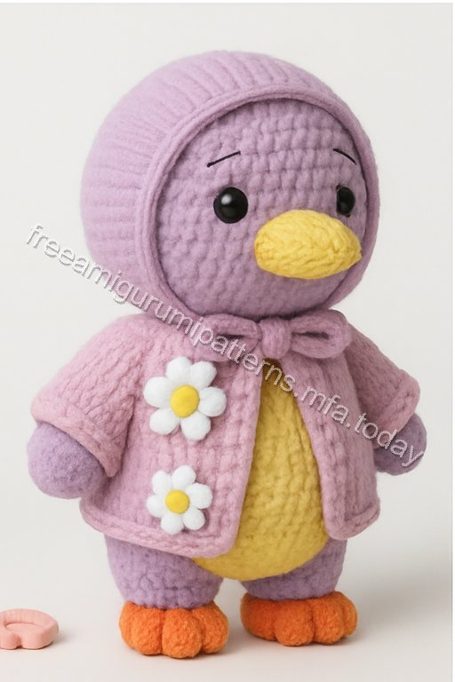 Amigurumi Duckling Free Pattern