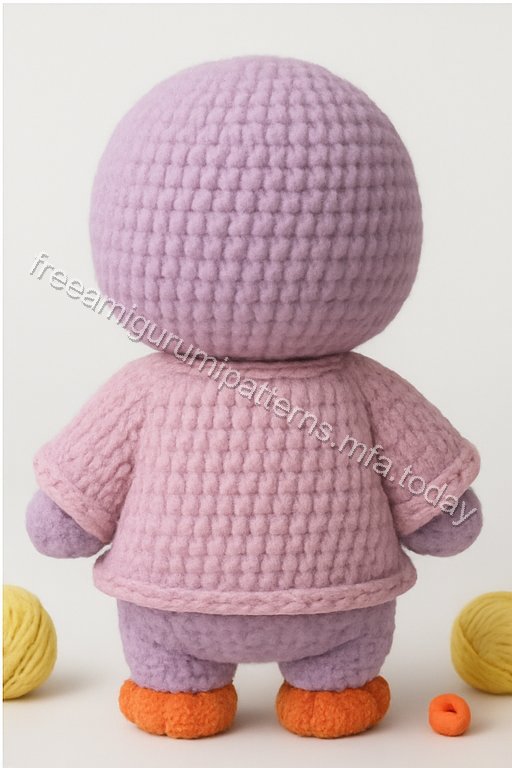 Amigurumi Duckling Free Pattern