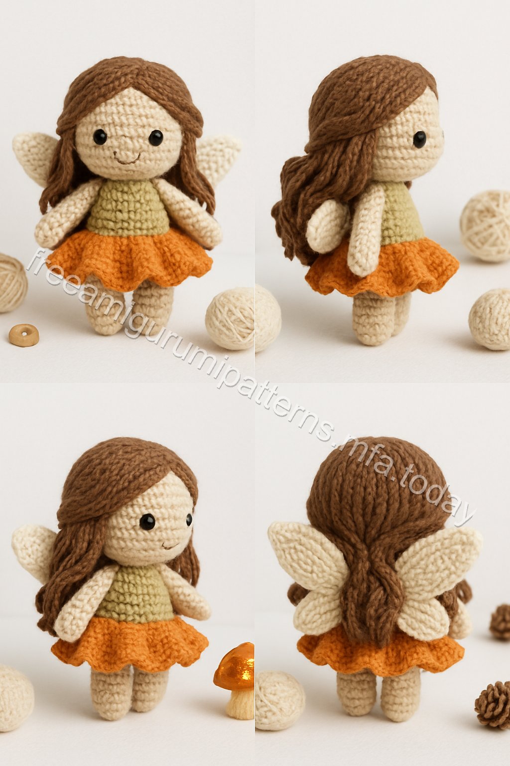 Amigurumi Woodland Fairy Free Pattern