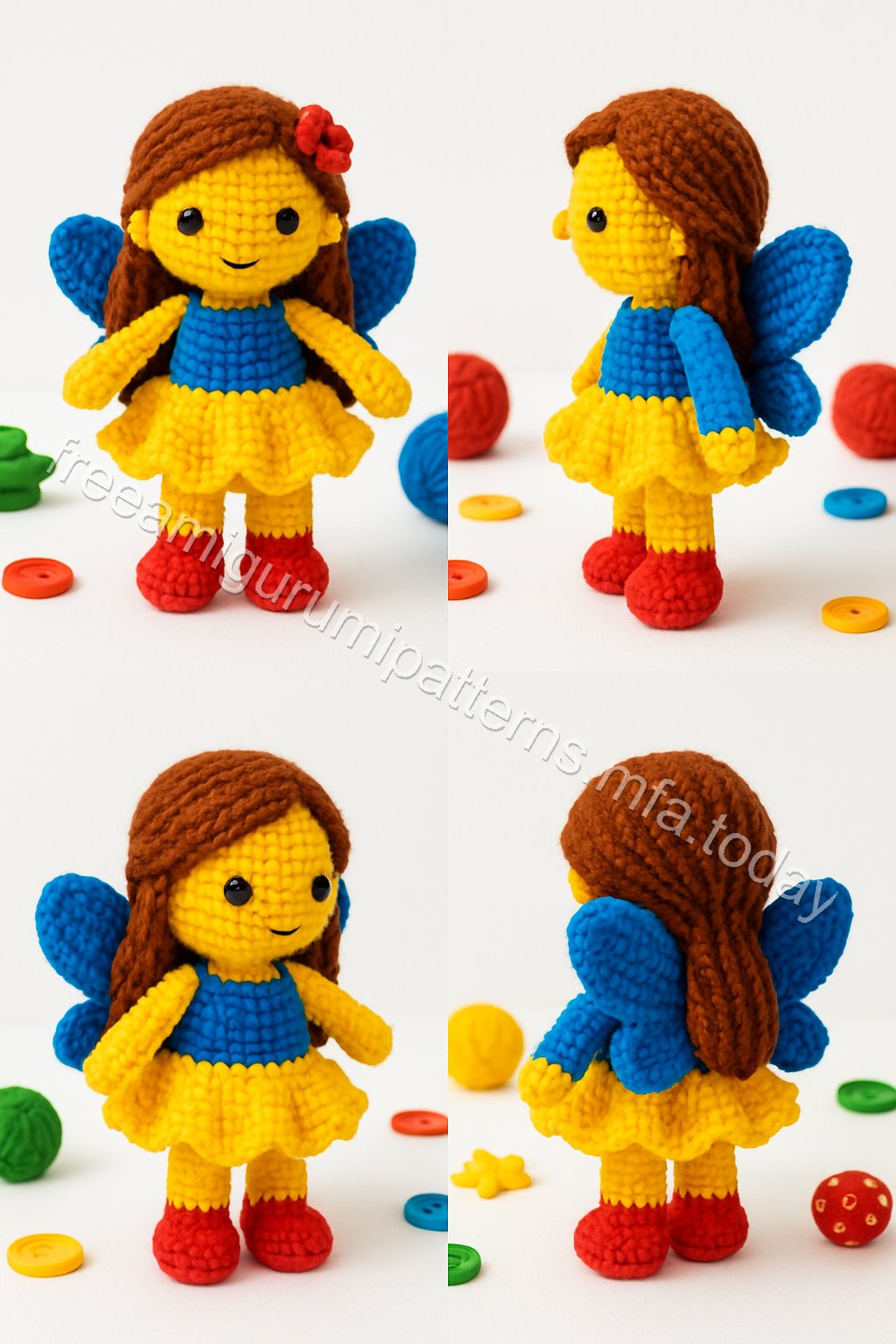 Amigurumi Woodland Fairy Free Pattern