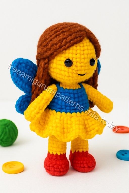 Amigurumi Woodland Fairy Free Pattern