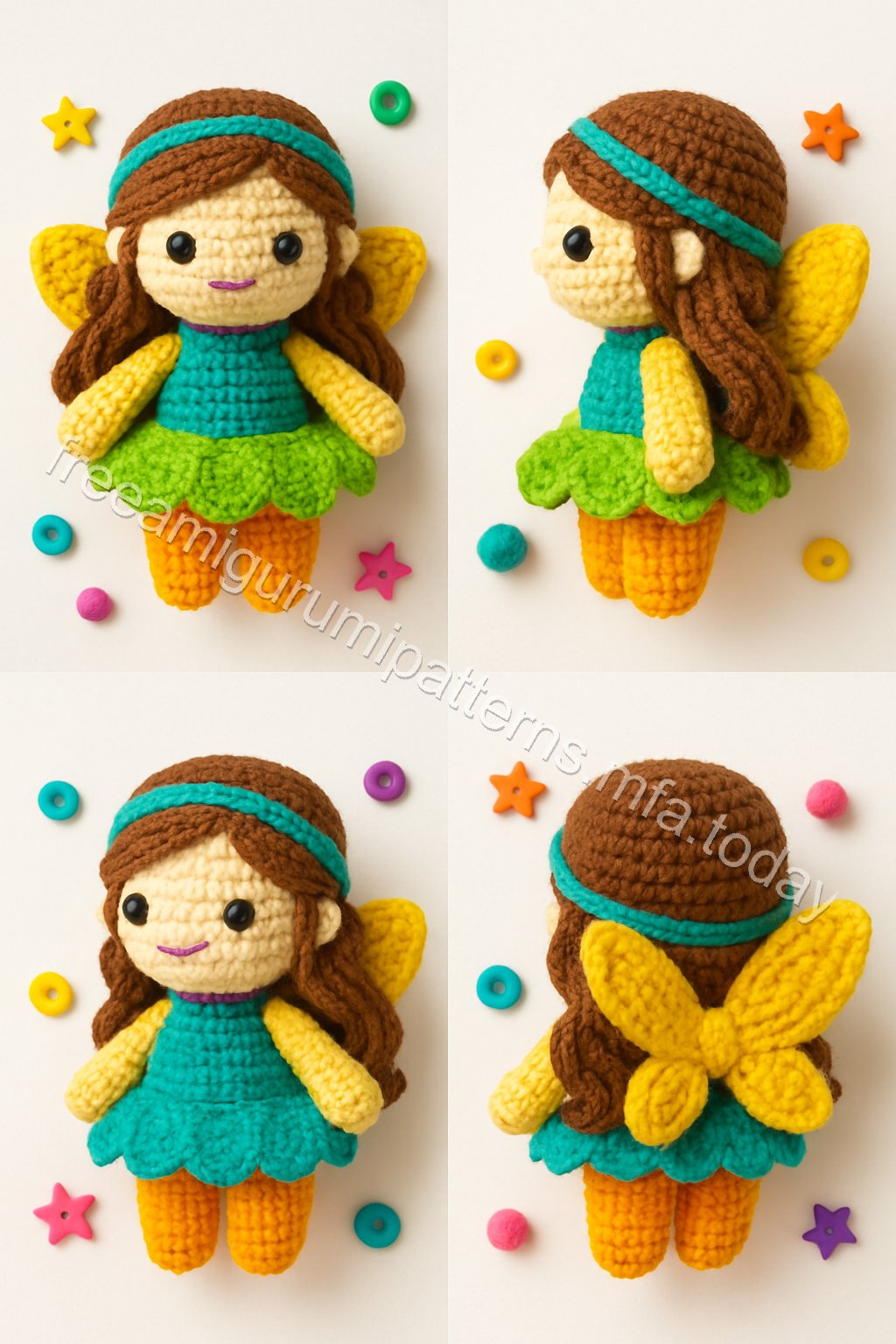 Amigurumi Woodland Fairy Free Pattern